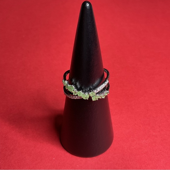 ⭐️Bomb Party RBP5665 “A Moment in the Stars” Crystal .925 SSS Size 9 Ring NWT - Picture 1 of 5